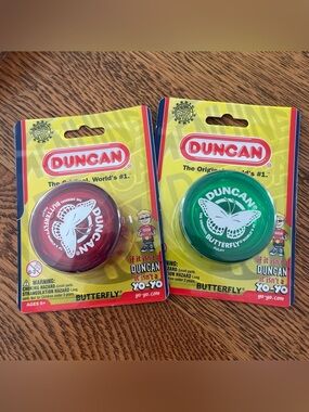 Duncan Butterfly Yo-Yo Set - Red and Green